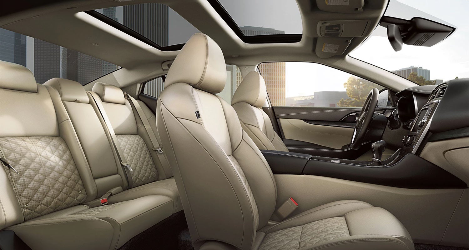 2022 Nissan Maxima showing luxurious leather front seats | Benton Nissan Bessemer in Bessemer AL