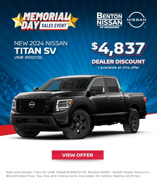 New 2024 Nissan Titan SV